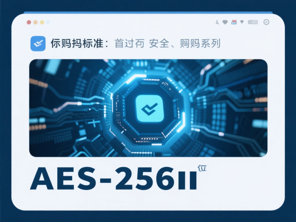 加密标准：目前最安全的加密标准是AES-256位，