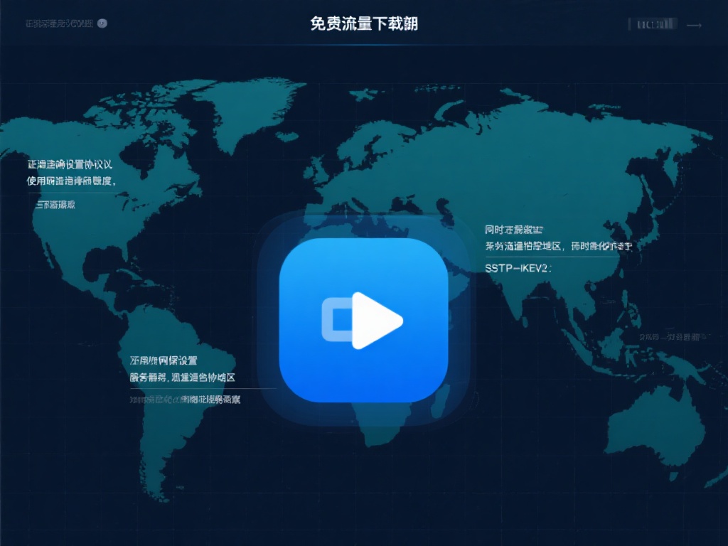 正确设置协议和区域
免流量下载的关键在于使用合适